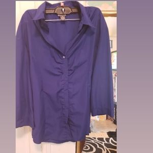 Royal Blue button down